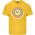 Autism Is My Superpower Autistic Kids T-Shirt Childrens Yellow
