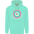 Autism Is My Superpower Autistic Mens 80% Cotton Hoodie Peppermint