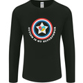 Autism Is My Superpower Autistic Mens Long Sleeve T-Shirt Black