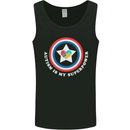 Autism Is My Superpower Autistic Mens Vest Tank Top Black