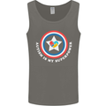 Autism Is My Superpower Autistic Mens Vest Tank Top Charcoal