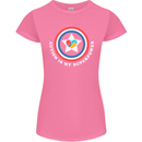 Autism Is My Superpower Autistic Womens Petite Cut T-Shirt Azalea