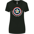 Autism Is My Superpower Autistic Womens Wider Cut T-Shirt Black