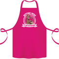Autism Mom It's Not for the Weak Autistic Cotton Apron 100% Organic Pink