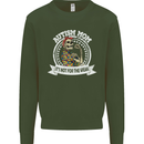 Autism Mom It's Not for the Weak Autistic Kids Sweatshirt Jumper Forest Green