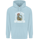 Autism Mom It's Not for the Weak Autistic Mens 80% Cotton Hoodie Light Blue