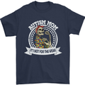 Autism Mom It's Not for the Weak Autistic Mens T-Shirt Cotton Gildan Navy Blue