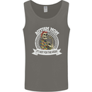 Autism Mom It's Not for the Weak Autistic Mens Vest Tank Top Charcoal