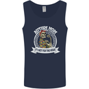 Autism Mom It's Not for the Weak Autistic Mens Vest Tank Top Navy Blue