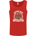 Autism Mom It's Not for the Weak Autistic Mens Vest Tank Top Red