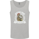 Autism Mom It's Not for the Weak Autistic Mens Vest Tank Top Sports Grey