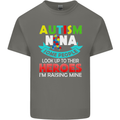 Autism Nana Grandparents Autistic ASD Mens Cotton T-Shirt Tee Top Charcoal