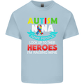 Autism Nana Grandparents Autistic ASD Mens Cotton T-Shirt Tee Top Light Blue