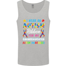 Autism Ribbon For My Granddaughter Autistic Mens Vest Tank Top Sports Grey