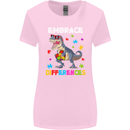Autism T-Rex Embrace Differences Autistic Womens Wider Cut T-Shirt Light Pink