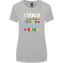Autism Teacher I Teach Awesome Kid Autistic Womens Wider Cut T-Shirt Sports Grey