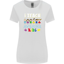 Autism Teacher I Teach Awesome Kid Autistic Womens Wider Cut T-Shirt White