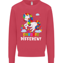 Autism Unicorn Embrace Different Autistic Kids Sweatshirt Jumper Heliconia