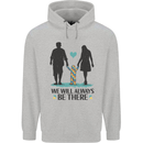 Autism We Will Always Be There Autistic Childrens Kids Hoodie Sports Grey