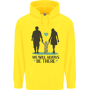 Autism We Will Always Be There Autistic Childrens Kids Hoodie Yellow