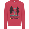 Autism We Will Always Be There Autistic Kids Sweatshirt Jumper Heliconia