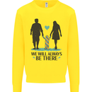 Autism We Will Always Be There Autistic Kids Sweatshirt Jumper Yellow