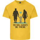 Autism We Will Always Be There Autistic Kids T-Shirt Childrens Yellow