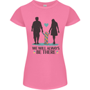 Autism We Will Always Be There Autistic Womens Petite Cut T-Shirt Azalea
