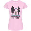 Autism We Will Always Be There Autistic Womens Petite Cut T-Shirt Light Pink