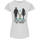Autism We Will Always Be There Autistic Womens Petite Cut T-Shirt White