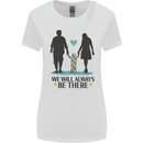 Autism We Will Always Be There Autistic Womens Wider Cut T-Shirt White
