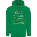 Autism World From Different Angles Autistic Childrens Kids Hoodie Irish Green