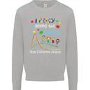 Autism World From Different Angles Autistic Kids Sweatshirt Jumper Sports Grey