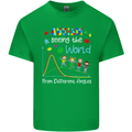 Autism World From Different Angles Autistic Kids T-Shirt Childrens Irish Green