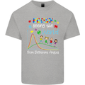 Autism World From Different Angles Autistic Kids T-Shirt Childrens Sports Grey