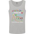Autism World From Different Angles Autistic Mens Vest Tank Top Sports Grey