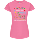 Autism World From Different Angles Autistic Womens Petite Cut T-Shirt Azalea
