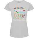 Autism World From Different Angles Autistic Womens Petite Cut T-Shirt Sports Grey