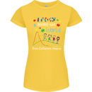 Autism World From Different Angles Autistic Womens Petite Cut T-Shirt Yellow