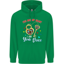 Autism You Are My Heart I Am Your Voice ASD Mens 80% Cotton Hoodie Irish Green