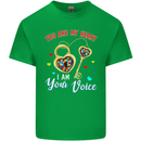 Autism You Are My Heart I Am Your Voice ASD Mens Cotton T-Shirt Tee Top Irish Green