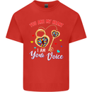 Autism You Are My Heart I Am Your Voice ASD Mens Cotton T-Shirt Tee Top Red