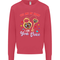 Autism You Are My Heart I Am Your Voice ASD Mens Sweatshirt Jumper Heliconia