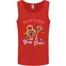Autism You Are My Heart I Am Your Voice ASD Mens Vest Tank Top Red