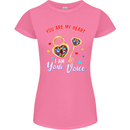 Autism You Are My Heart I Am Your Voice ASD Womens Petite Cut T-Shirt Azalea