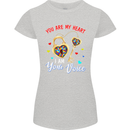 Autism You Are My Heart I Am Your Voice ASD Womens Petite Cut T-Shirt Sports Grey