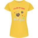 Autism You Are My Heart I Am Your Voice ASD Womens Petite Cut T-Shirt Yellow