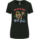 Autism You Are My Heart I Am Your Voice ASD Womens Wider Cut T-Shirt Black