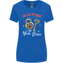 Autism You Are My Heart I Am Your Voice ASD Womens Wider Cut T-Shirt Royal Blue