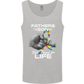 Autistic Father & Son Friends Autism ASD Mens Vest Tank Top Sports Grey